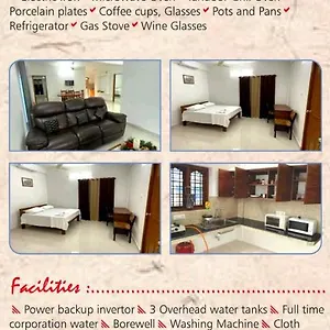  Holiday home Pazhoor Residency 4bhk Deluxe India